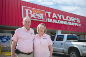 Ken and Kim Fish, Owners of Taylor's Building Supply